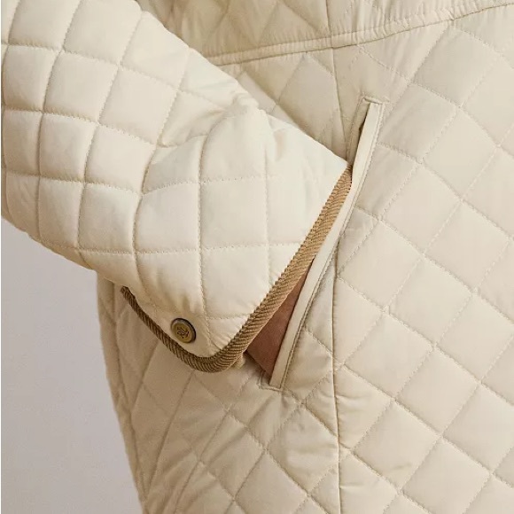 Women's Ralph Lauren Women's Cream Puffer Jacket S - Picture 2 of 8